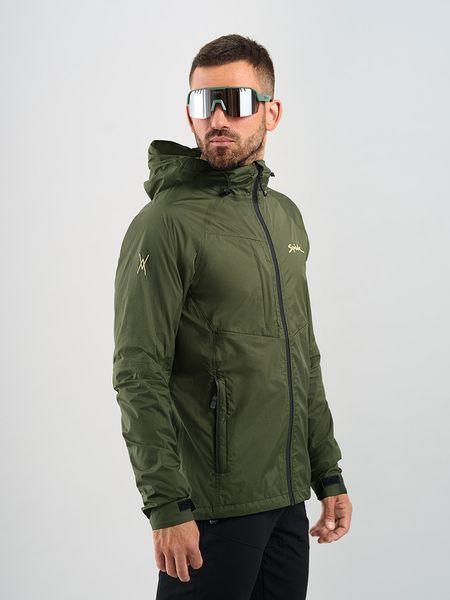 Куртка Spiuk All Terrain Waterproof чоловіча зелена XL VLP-CLP-50-20 фото