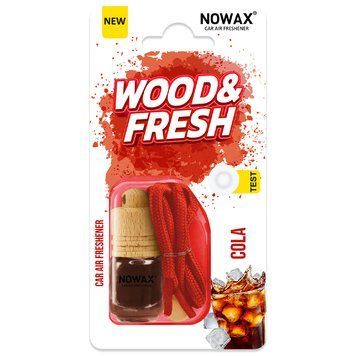 Ароматизатор повітря в блістері Nowax Wood&Fresh - Cola NX92037 NX92037 фото