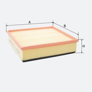 Фильтр воздушный Molder Filter LF 403/1 (WA6343, LX513/1, C32338) LF403/1 фото