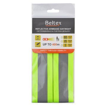 Світловідбивна пов'язка день/ніч дитяча Beltex S 30-35см BX70520 фото