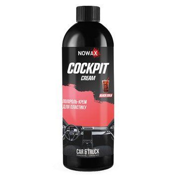 Крем-поліроль для пластику Nowax Cockpit Cream Black Cola, 750мл NX75022 фото