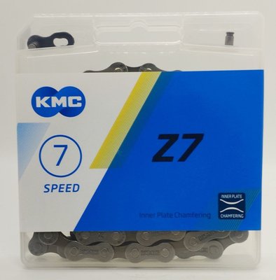 Ланцюг KMC Z7, 7 швидкостей, 114 ланок з замком 66854458 фото