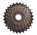 Тріскачка SunRace MFM2A 6DS, 6 швидкостей, 14-28T, Brown/Black