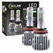 LED автолампа SOLAR H11 12/24V 6500K 6000Lm 50W Cree Chip 8611 фото 1