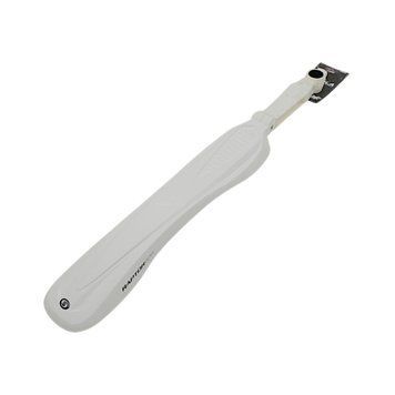 Крило пластик заднє 24-28 SIMPLA Raptor SDR SPEEDstrap (PL) (кріпл. труба сідла) білий WVL-037-177 фото