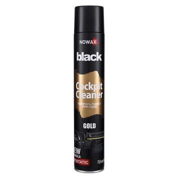 Поліроль для панелі приладів Nowax Cockpit Cleaner Spray Gold, 750мл NX00712 фото