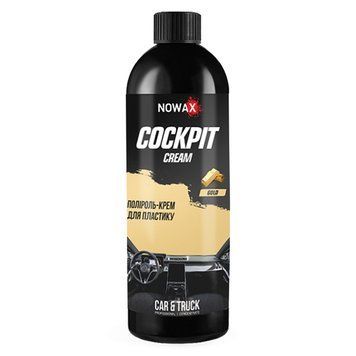 Крем-поліроль для пластику Nowax Cockpit Cream Gold, 750мл NX75020 фото