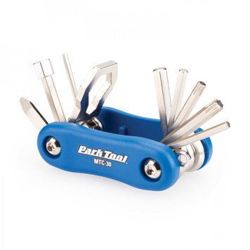Мультитул Park Tool MTC-30, 2,5/3/4/5/6/8mm, T25/T30, отвёртка, накидной ключ 8 и 15мм VLP-TOO-13-05 фото