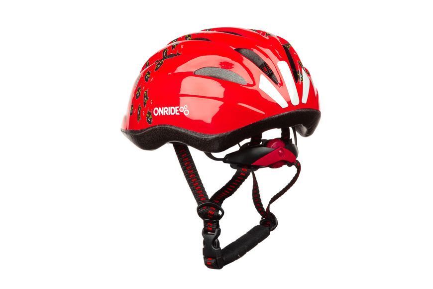 Шолом ONRIDE Clip котики червоний M (52-56 см) VLPR-2526116105149 фото