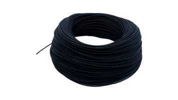 Провід силіконовий 18AWG чорний 200m MATE-00008848 фото