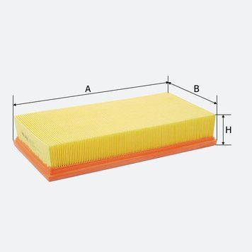 Фильтр воздушный Molder Filter LF 462 (WA6185, LX572, C33156) LF462 фото