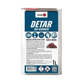 Очисник бітумних плям та смол NOWAX DETAR TAR REMOVER 1 л NX01191 фото