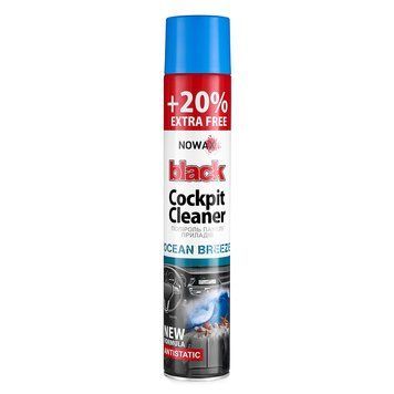 Поліроль для панелі приладів NOWAX Black Spray Ocean Breeze, 750мл NX00710 фото