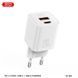 Сетевое зарядное устройство XO L147 PD20W 1USB-A+1USB-C + Lightning cable белый storm_group__XO-L147+L фото 5
