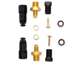 Адаптер JAGWIRE HYFLOW Quick-Fit Fittings HFA801 - Tektro 0-degree VLP-ADP-01-07 фото