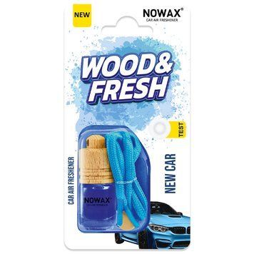 Ароматизатор повітря в блістері Nowax Wood&Fresh - New Car NX92075 NX92075 фото
