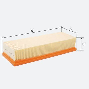 Фильтр воздушный Molder Filter LF 1101 (WA6781, LX1211, C35154) LF1101 фото
