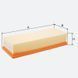 Фільтр повітряний Molder Filter LF 1101 (WA6781, LX1211, C35154) LF1101 фото 1