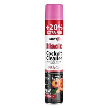 Поліроль для панелі приладів NOWAX Black Spray Peach, 750мл NX00706 фото