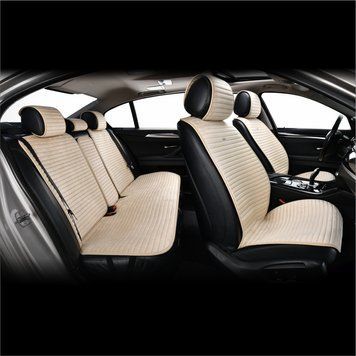 Комплект премиальных накидок для сидений CarLife Sport, biege, SC10304 SC10304 фото