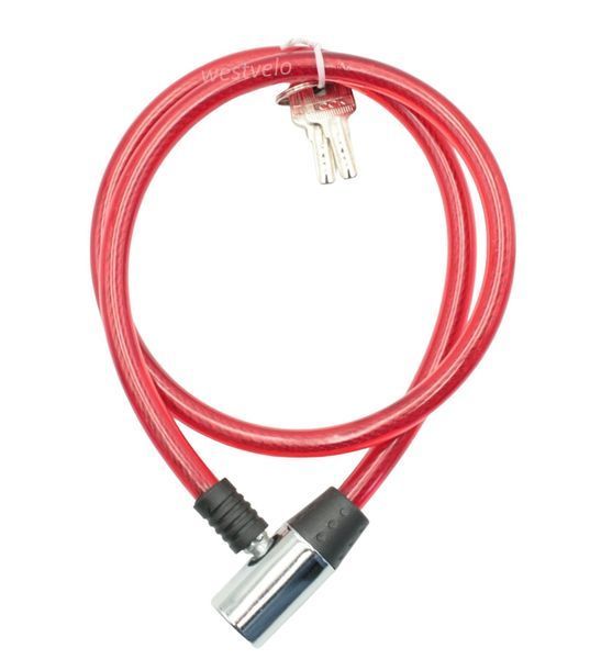 Замок метал на ключ Є на 1,0mm (різні кольори) WVL-040-008 фото