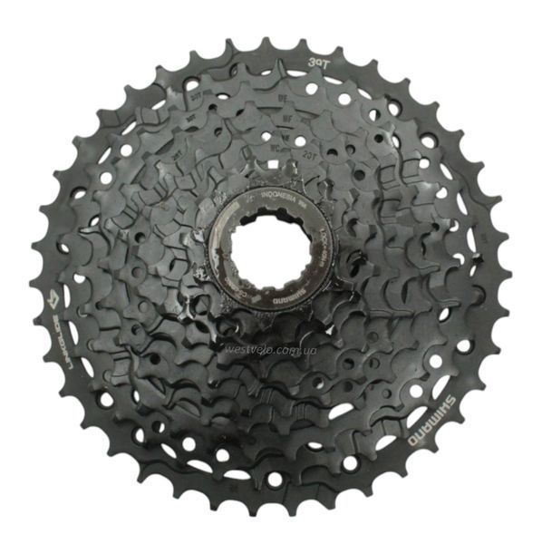 Касета. 10 швидкостей SHIMANO CUES (LINKGLIDE) CS-LG300-10 чорна (11-39T) WVL-019-091 фото