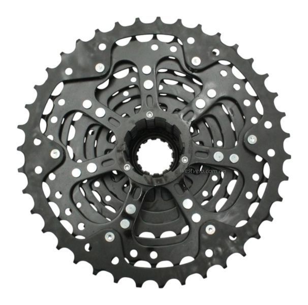 Касета. 10 швидкостей SHIMANO CUES (LINKGLIDE) CS-LG300-10 чорна (11-39T) WVL-019-091 фото