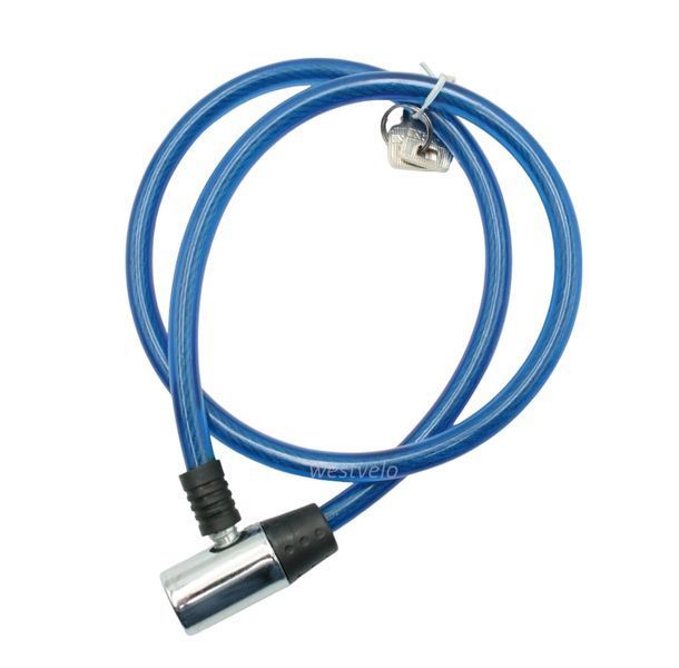 Замок метал на ключ Є на 1,0mm (різні кольори) WVL-040-008 фото