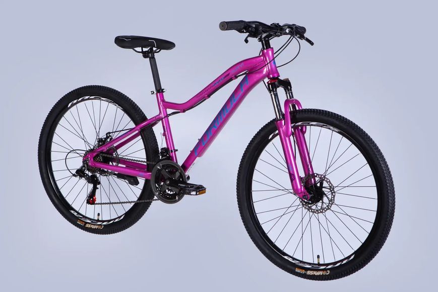 Велосипед AL 26" Formula ALPINA DD FR рама-15" рожево-синій 2026 VLT-OPS-FR-26-805 фото