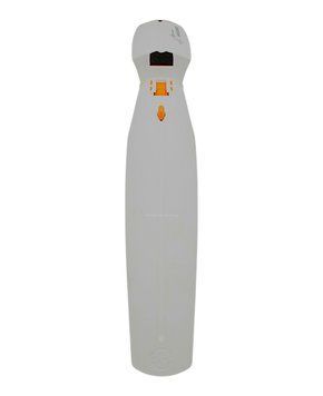 Крило пластик переднє 26 SKS Shockboard (GERMANY) (мет. кронштейн в вилку) білий WVL-037-183 фото