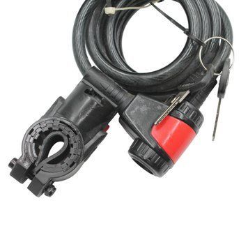 Замок на ключ HANDYWAY (CL-200) &Oslash;-10mm L-1500mm з кріпленням на раму (швидко-знімач) WVL-040-153 фото