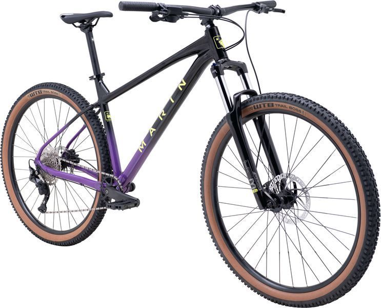 Велосипед 27,5" Marin BOBCAT TRAIL 4 рама - M BLACK/PURP A5 VLP-SKE-16-10 фото