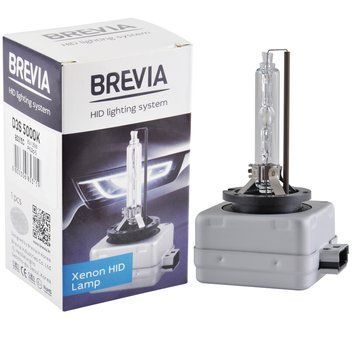 Ксеноновая лампа Brevia D3S 5000K, 42V, 35W PK32d-3, 1шт 85315c фото