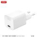 Мережевий зарядний пристрій XO L148 PD30W USB-C + Type-C кабель білий storm_group__XO-L148+C фото 5
