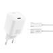 Мережевий зарядний пристрій XO L148 PD30W USB-C + Type-C кабель білий storm_group__XO-L148+C фото 1