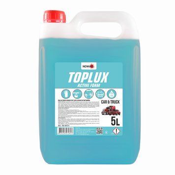 Піна активна для безконтактної мийки NOWAX TOPLUX ACTIVE FOAM NX05131 концентрат, 5 л NX05131 фото