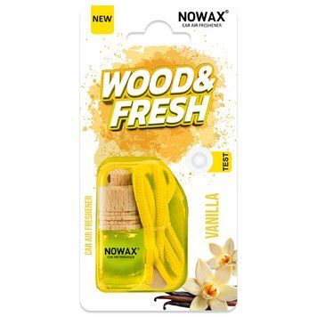 Ароматизатор повітря в блістері Nowax Wood&Fresh - Vanilla NX92112 NX92112 фото