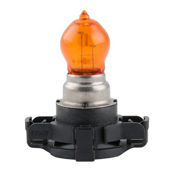 Галогенова лампа Brevia PY24W 12V/24V PGU20/4 AMBER Power +30% CP 12229C фото