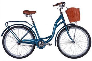 Велосипед уцінений ST 26" Dorozhnik AQUAMARINE BH рама-17" темно-синій 2026 VLT-STK-D-26-505 фото