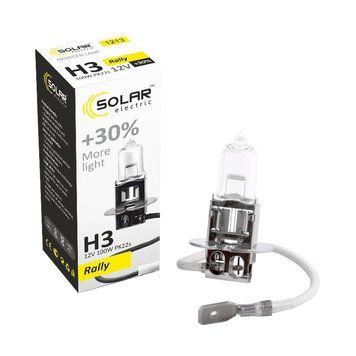 Галогенова лампа SOLAR H3 12V 100W PK22s Starlight +30% 1213 фото