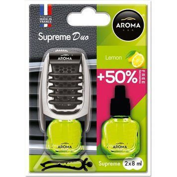 Ароматизатор Aroma Car Supereme Duo Slim Lemon, 8 мл 92252 фото