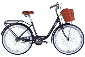 Велосипед ST 26" Dorozhnik LUX Velosteel рама-17" темно-сірий 2026 VLT-OPS-D-26-364 фото