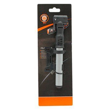 Насос вело BEE pump (М22-03) алюміній з кріпленням чорний (AV/FV) зі шлангом WVL-038-157 фото