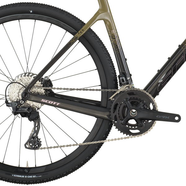 Велосипед SCOTT ADDICT GRAVEL 40 зелено/чорний KH 26 ESD-425367.8332 фото