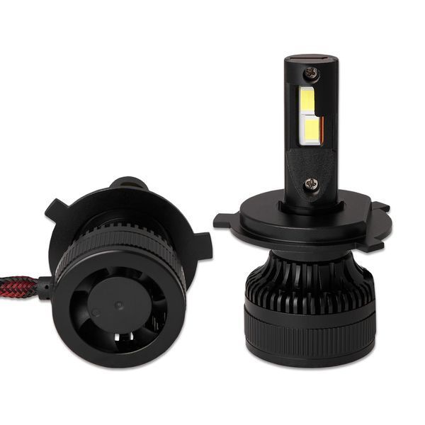 Автолампа Solar LED H4 12/24V 100W 9000Lm 6500K CSP3570 2шт 8604S2 8604S2 фото