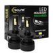 Автолампа Solar LED H4 12/24V 100W 9000Lm 6500K CSP3570 2шт 8604S2 8604S2 фото 1