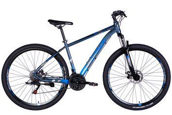 Велосипед AL 29" SPACE MERCURY DD FR рама-18" сіро-синій 2026 VLT-OPS-SP-29-174 фото
