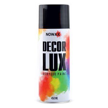 Акриловая спрей-краска Nowax Spray Чорний металік 450мл, NX48059 NX48059/NX65059 фото