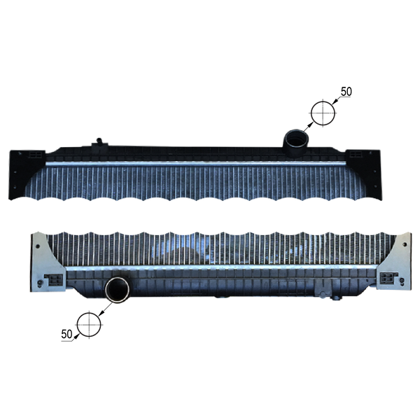 Радіатор з рамою [perfekt cooling] RENAULT PREMIUM DCI 121-RV5842-00 фото