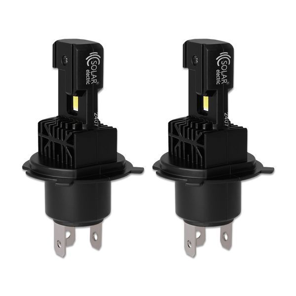 Автолампа Solar LED H4 12/24V 30W 3000Lm 6500K CSP3570 2шт 8404S2 8404S2 фото
